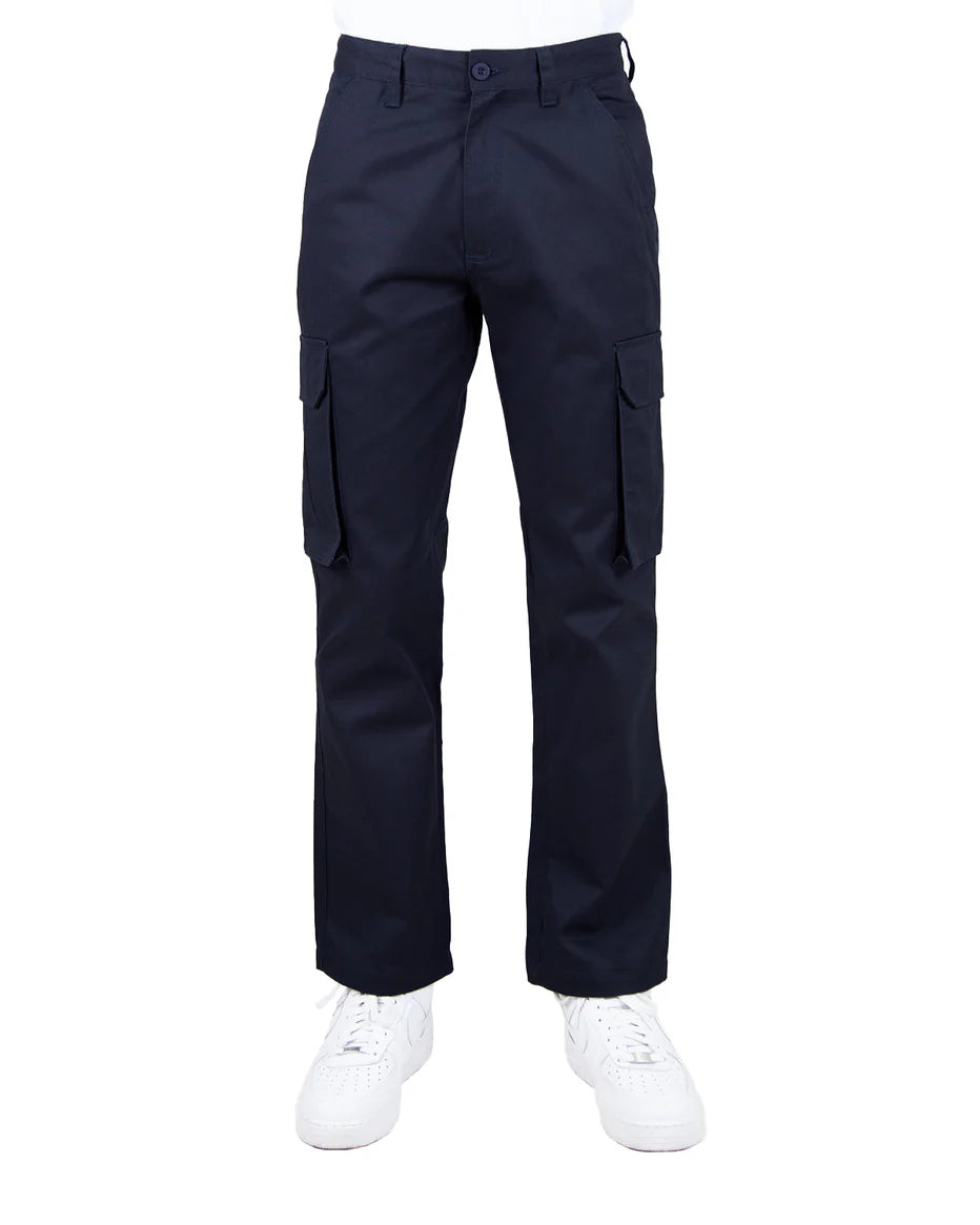 Twill Cargo Logo Pants